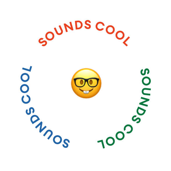 Badge Sound Cool